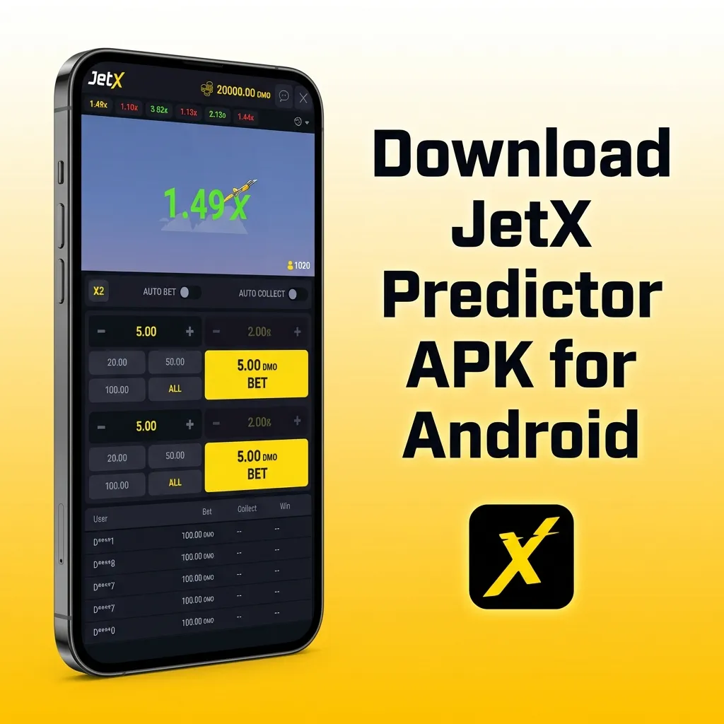 JetX Predictor APK download guide showing installation steps and security warnings for Android users