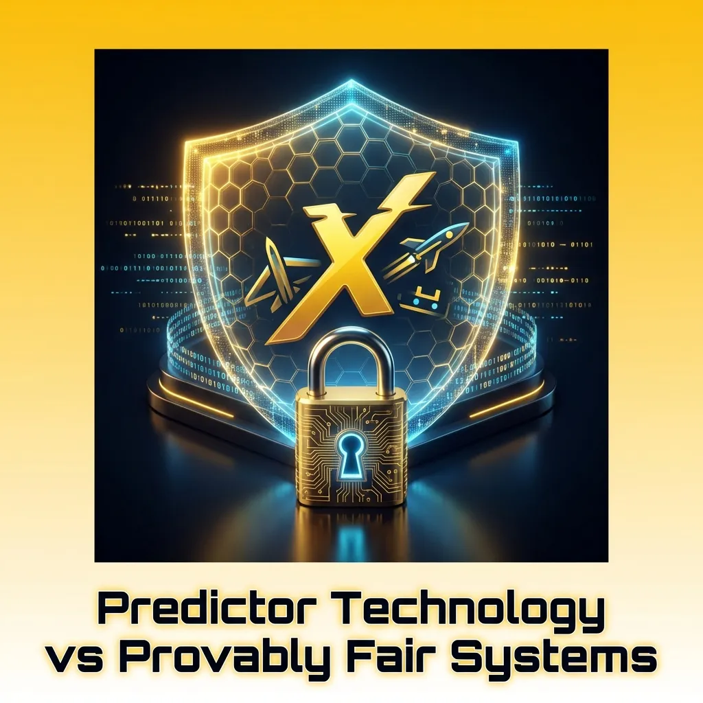 Comparison diagram showing cryptographic hashing process versus pattern analysis in betting prediction systems