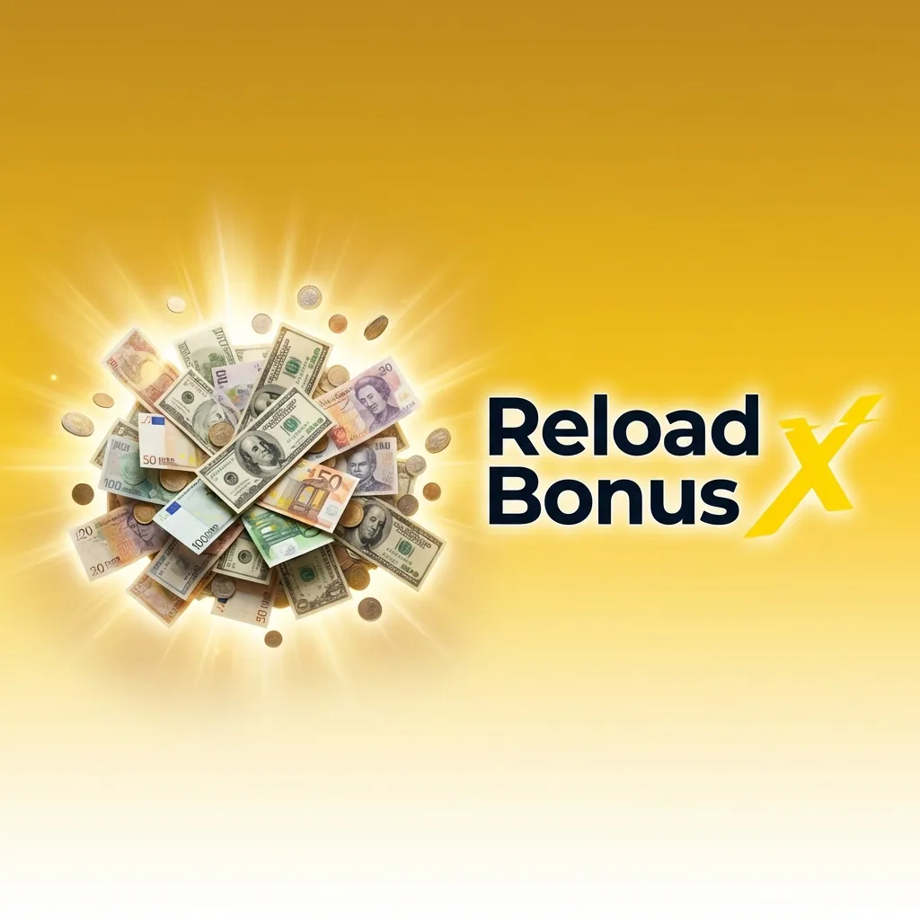 Players depositing funds receive reload bonus rewards to maintain betting balance and continue gameplay