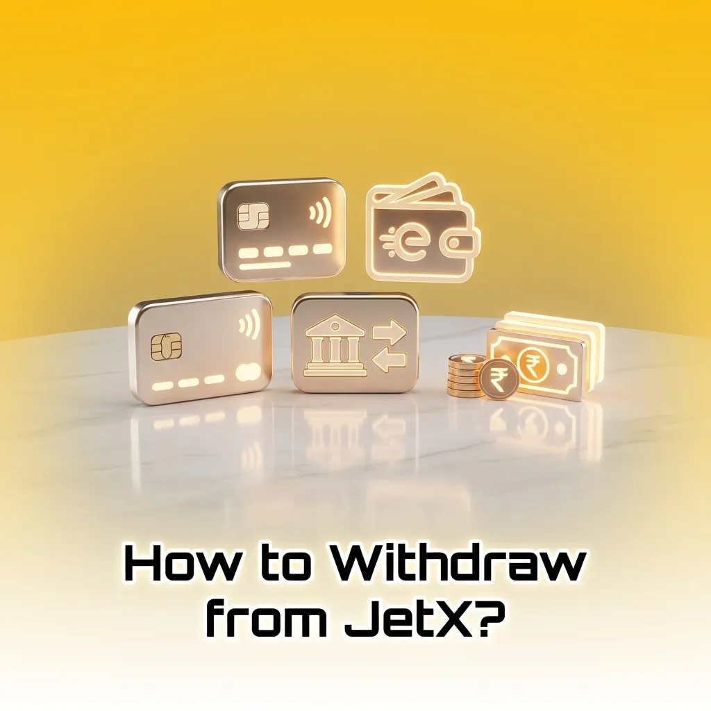 Step-by-step guide showing JetX withdrawal process with payment method options and verification requirements