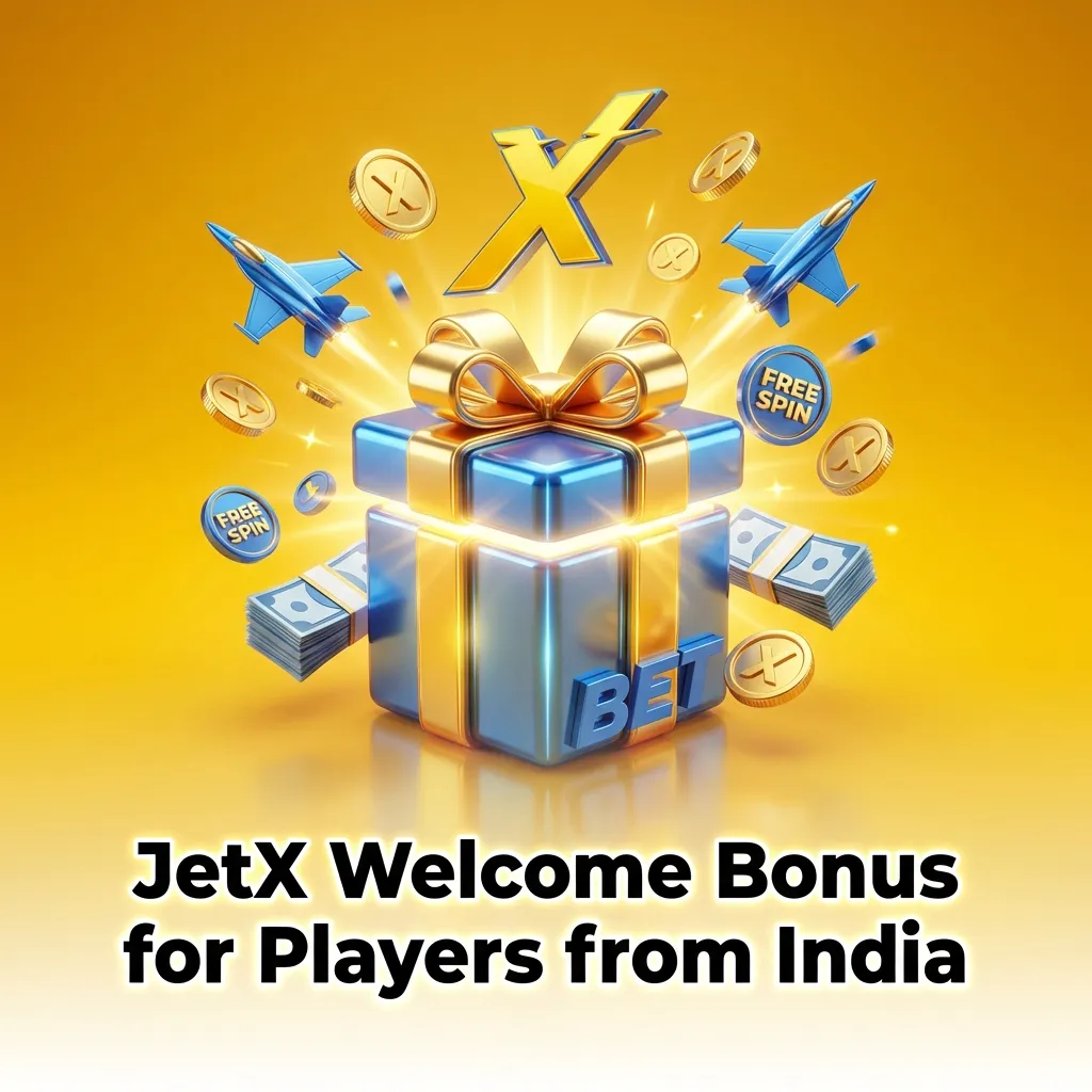 4rabet welcome bonus promotion showing 200% match up to ₹20,000 for new Indian players on JetX casino game
