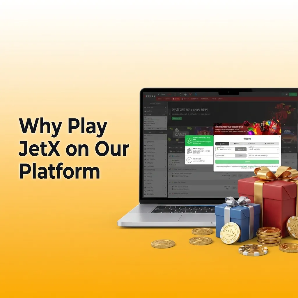 JetX gaming platform features for Indian players including live chat, statistics, high RTP, dual betting, and instant cashouts