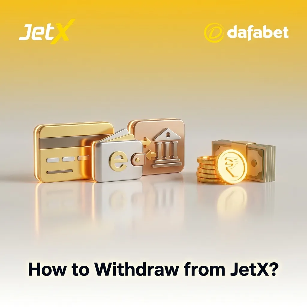 JetX withdrawal process showing steps from account verification to fund transfer with UPI and bank options