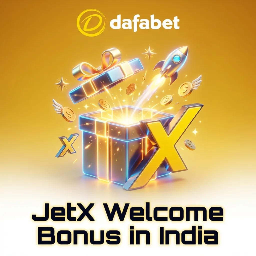 Indian casino players claiming 100% welcome bonus up to ₹20,000 for JetX crash game with smartphone registration interface
