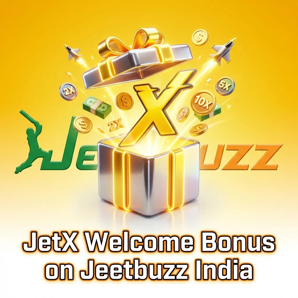 Jeetbuzz India welcome bonus interface showing free spins, cashback offers, and deposit requirements for new casino players.