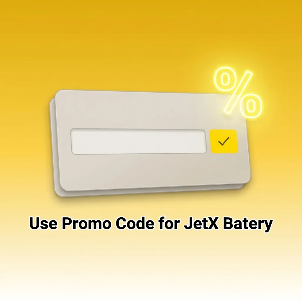 Player entering promo code JETX200 in registration form to unlock JetX Battery bonus during account setup